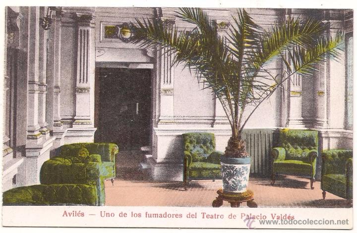 Postales: Avil&eacute;s. Teatro Palacio Vald&eacute;s - Foto 1