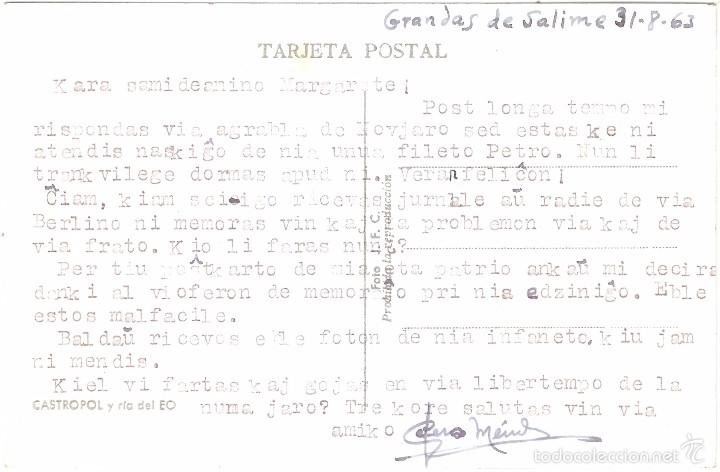 Postales: Castropol y R&iacute;a del Eo 1963 - Foto 3