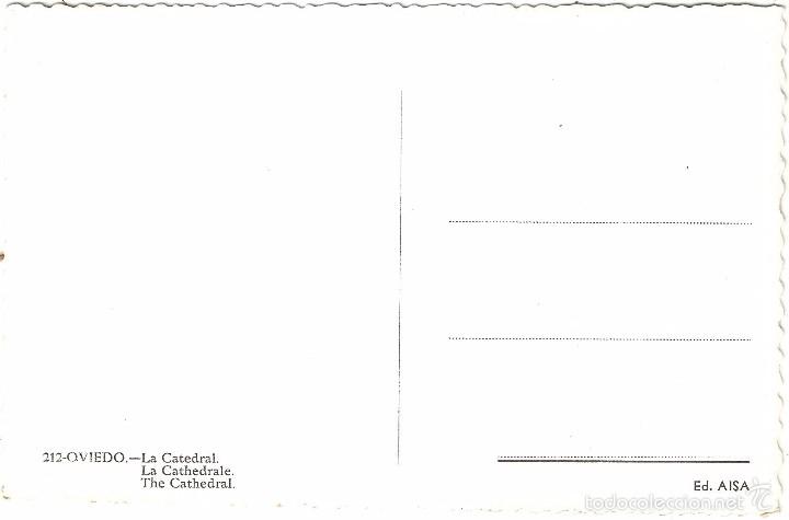 Postales: OVIEDO LA CATEDRAL - Foto 2