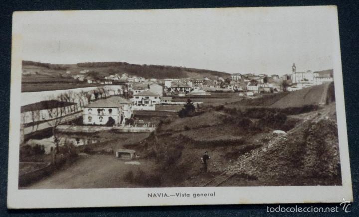Postales: POSTAL NAVIA VISTA GENERAL EDICIONES G&Oacute;MEZ - Foto 1