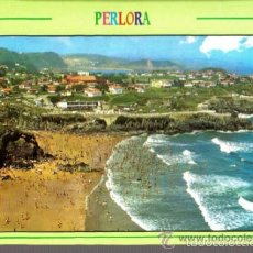 Postales: POSTAL DE LA PLAYA DE CARRANQUES DE PERLORA (ASTURIAS). Lote 61315811
