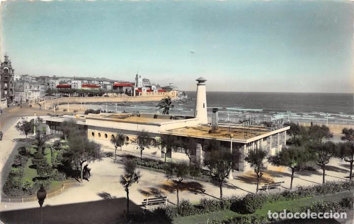 Postales: GIJ&Oacute;N.- BAR NA&Uacute;TICO - Foto 1