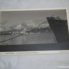 Postales: CASTROPOL.-VISTA DESDE EL MUELLE DE RIBADEO.FOTO J.F.C.