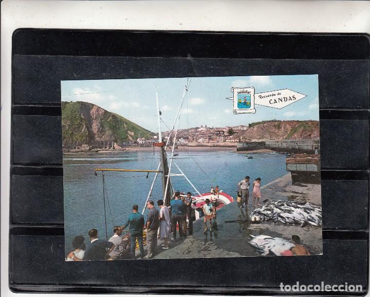 Postales: CANDAS. DESEMBARCANDO LA PESCA - Foto 1