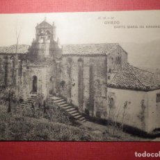 Postales: POSTAL - ESPAÑA - OVIEDO - IGLESIA DE SANTA MARIA DE NARANCO - H.M. - M. HAUSER Y MENET - NC