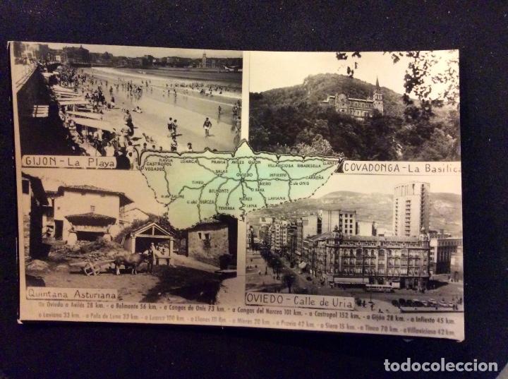 Postales: Asturias, circulada - Foto 1