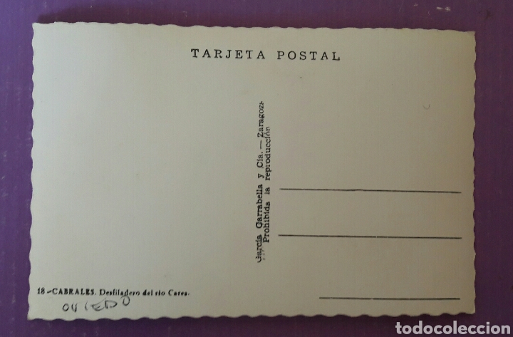 Postales: Postal antigua Cabrales sin circular - Foto 2