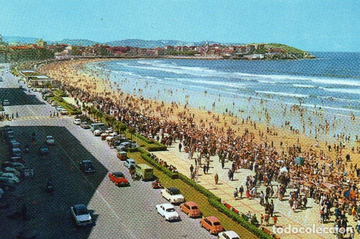 Postales: GIJON COCHES SEAT - Foto 1