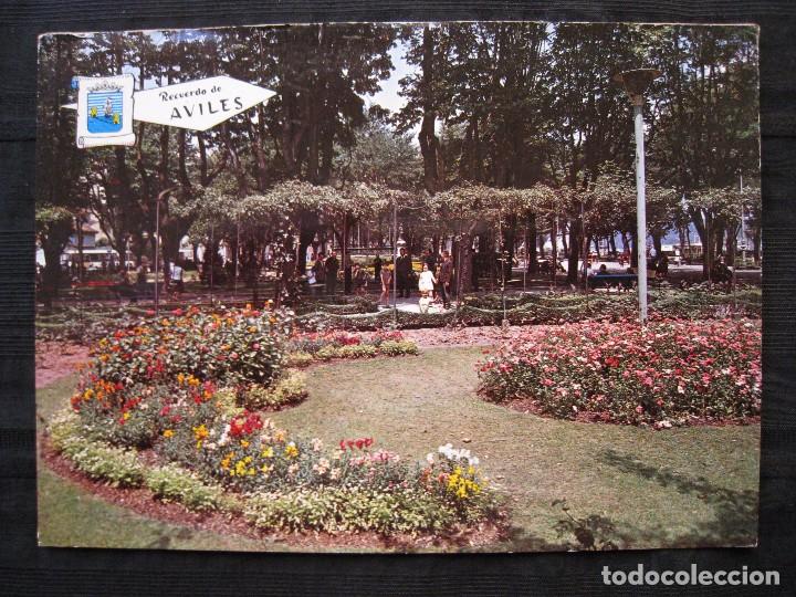 Postales: POSTAL AVILES - N&ordm; 569 - PARQUE. - Foto 1