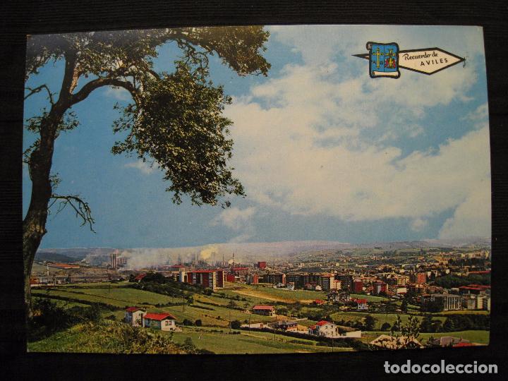 Postales: POSTAL AVILES - VISTA GENERAL. - Foto 2