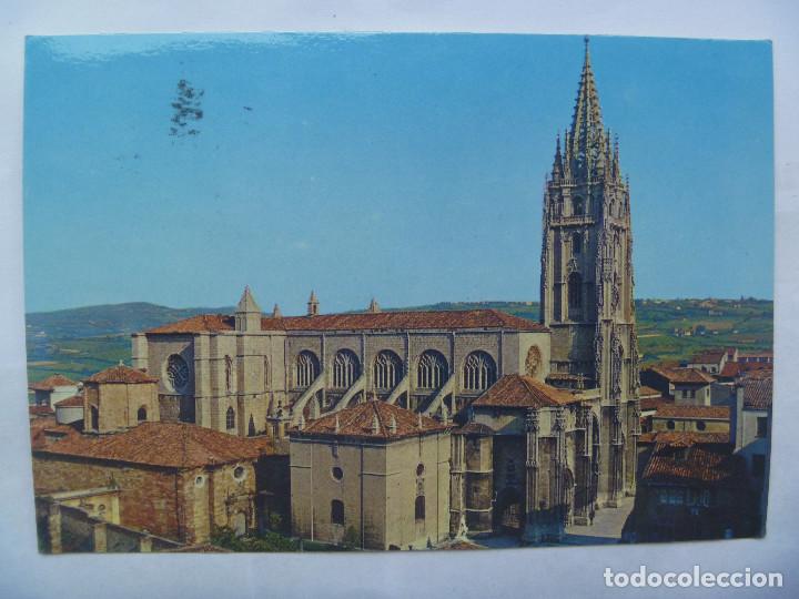 Postales: POSTAL DE OVIEDO : CATEDRAL - Foto 1