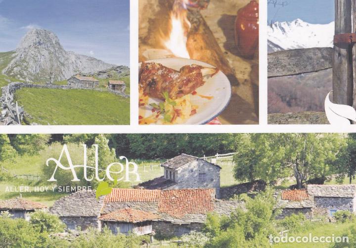 Postales: POSTAL PANORAMICAS Y GASTRONOMIA. ALLER - Foto 1