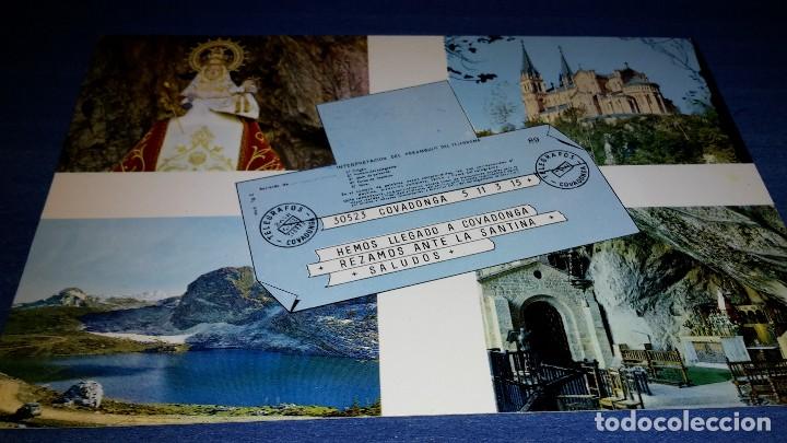 Postales: Postal de Covadonga. 55. Ediciones Alarde. CIRCULADA - Foto 1