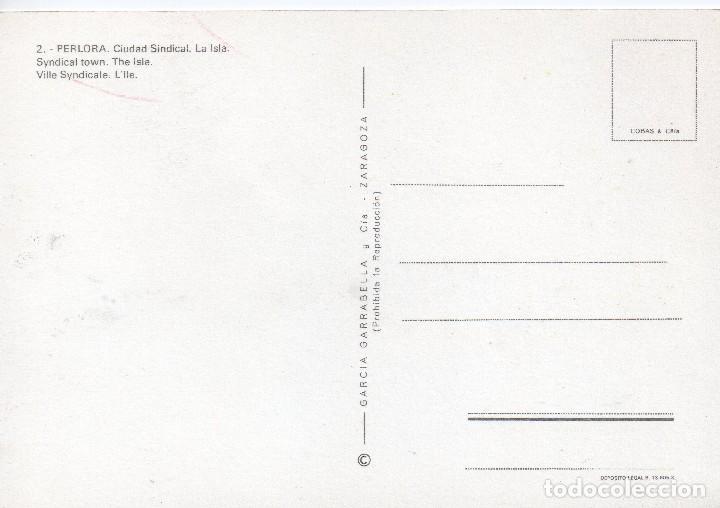 Postales: PERLORA   CIUDAD SINDICAL   LA ISLA - Foto 2
