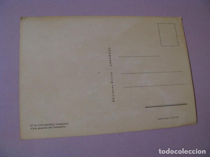 Postales: POSTAL DE COVADONGA. ASTURIAS. - Foto 2