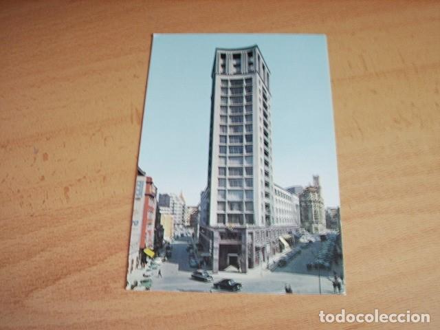 Postales: OVIEDO ( ASTURIAS ) EDIFICIO LA GIRAFA - Foto 1