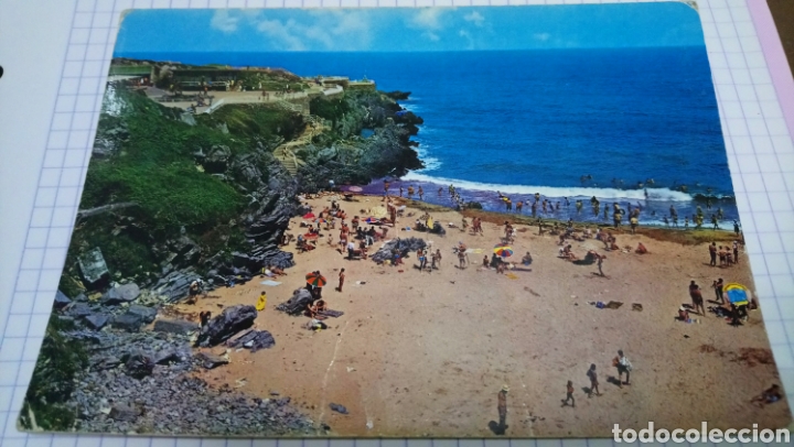 Postales: Postal de Perlora. La playa. C&iacute;rculo 75 - Foto 1