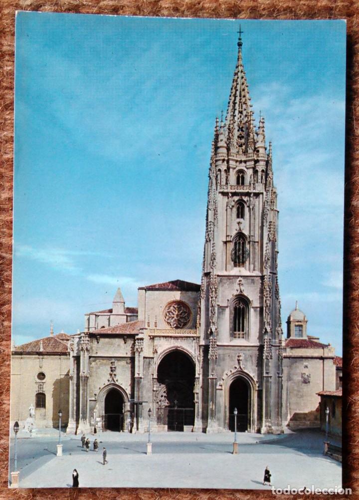 Postales: OVIEDO - CATEDRAL - Foto 1