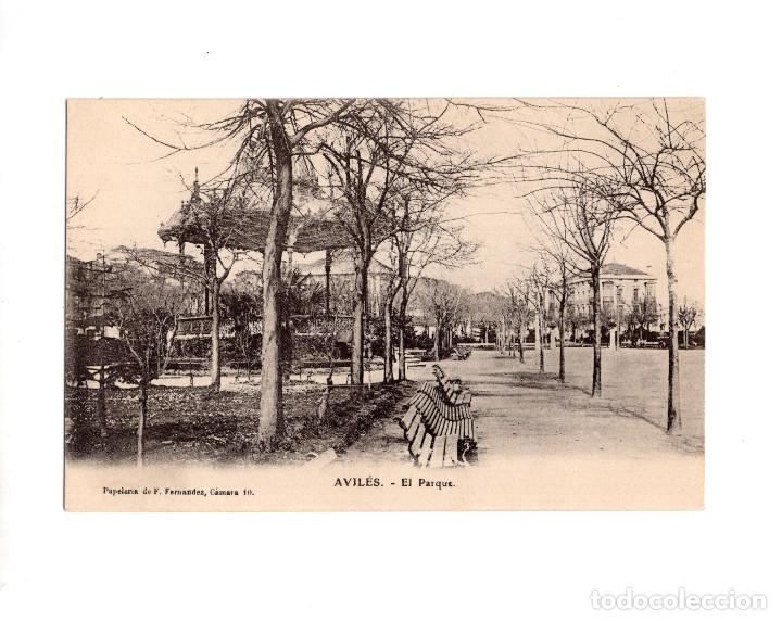 Postales: AVIL&Eacute;S.(ASTURIAS).- EL PARQUE. - Foto 1