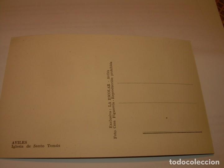 Postales: ANTIGUA POSTAL.....AVILES. - Foto 2