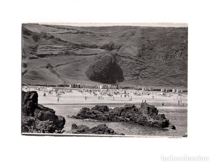 Postales: LUARCA.(ASTURIAS).- PLAYA DE SALINAS. - Foto 1