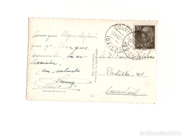 Postales: COLUNGA.- VISTA PARCIAL DE LA ISLA - Foto 2