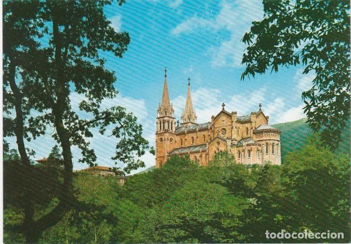Postales: covadonga, la basilicaa - Foto 1