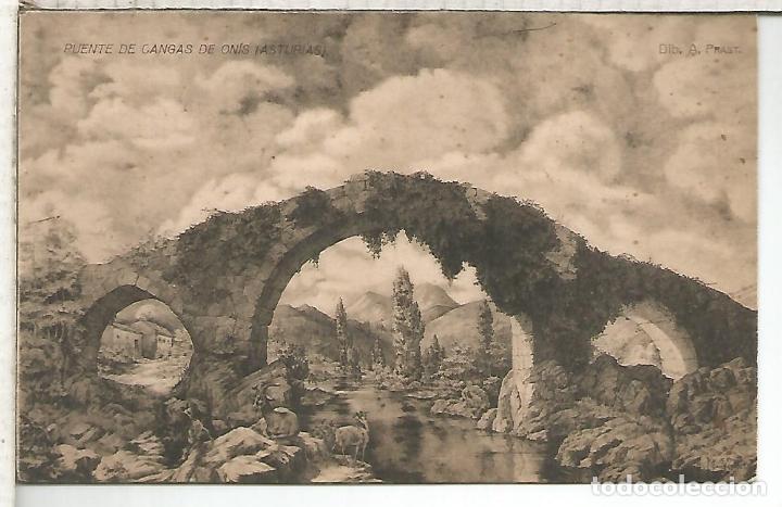 Postales: CANGAS DE ONIS ESCRITA 1927 - Foto 1