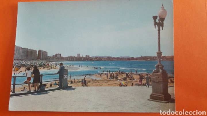Postales: Gijon costa verde playa - Foto 1