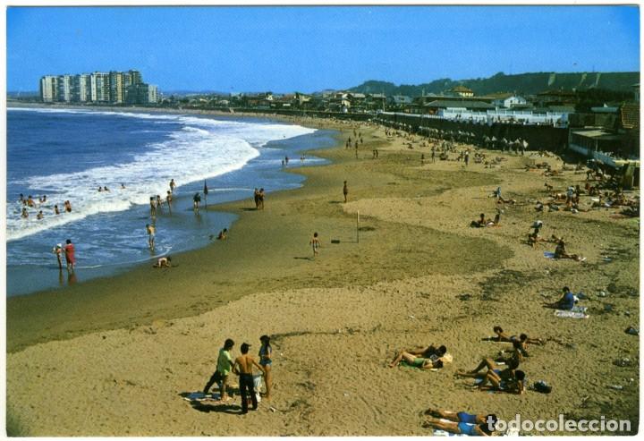 Postales: N&ordm; 47 - SALINAS. La playa. Sin circular. Ed. ALARDE. - Foto 1