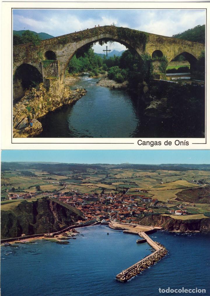 Postales: ASTURIAS.-  CANGAS DE ON&Iacute;S.- SIN USAR. - Foto 1