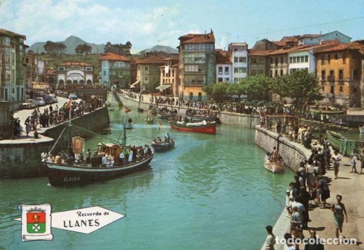 Postales: llanes. 556 procesi&oacute;n mar&iacute;tima - Foto 1