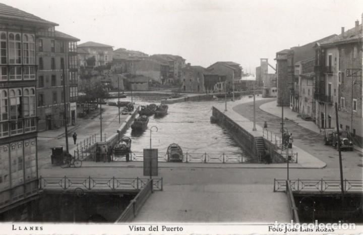 Postales: llanes. puerto. rozas - Foto 1
