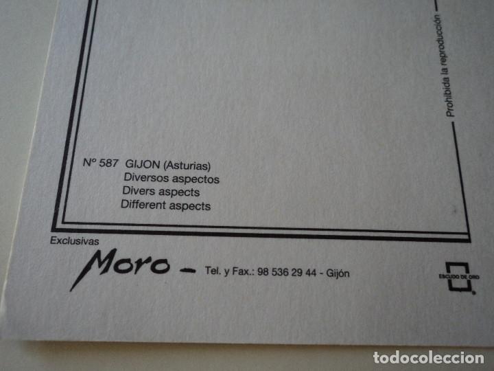 Postales: diversos aspectos de gijon exclusivas moro - Foto 2