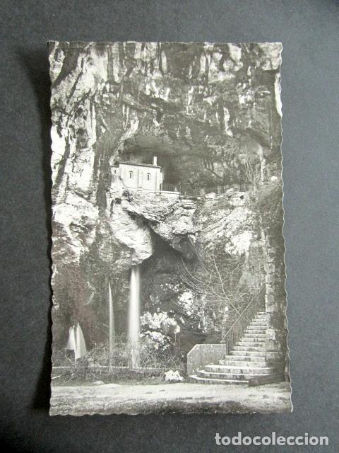 Postales: POSTAL COVADONGA. CUEVA Y CASCADA. - Foto 1