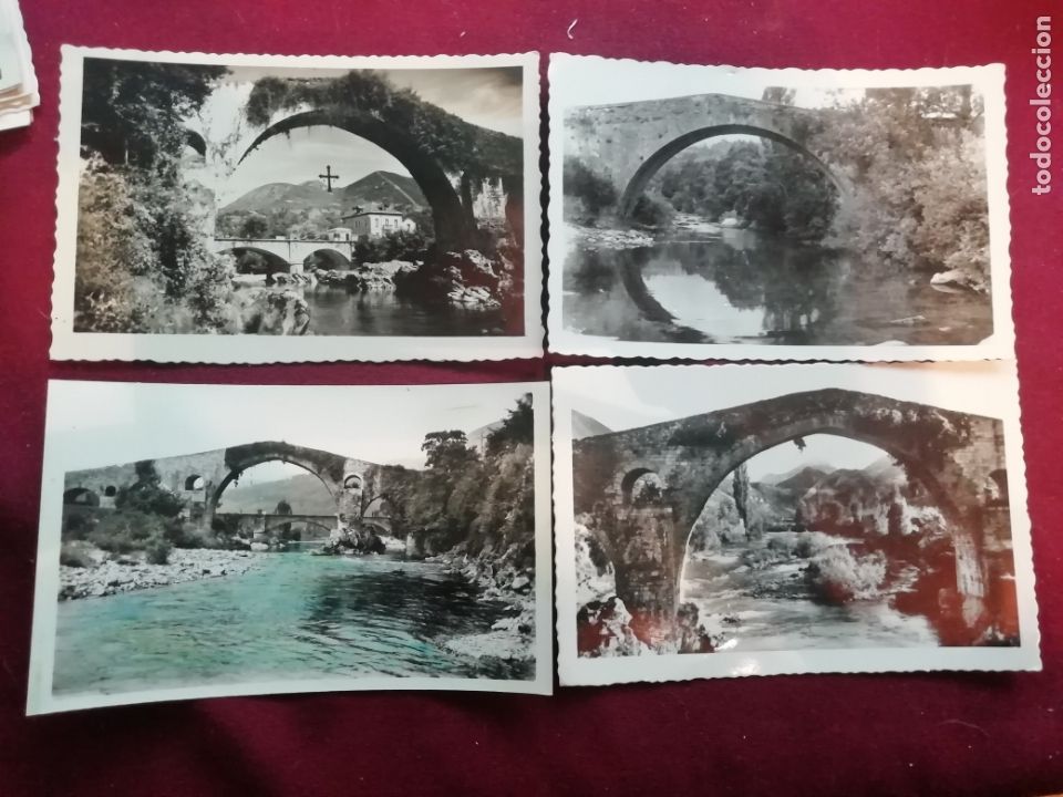 Postales: Cangas de On&iacute;s. 4 postales antiguas - Foto 1