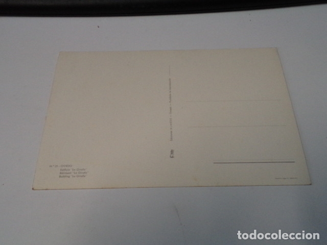 Postales: ASTURIAS - POSTAL OVIEDO - EDIFICIO LA GIRAFA - Foto 2
