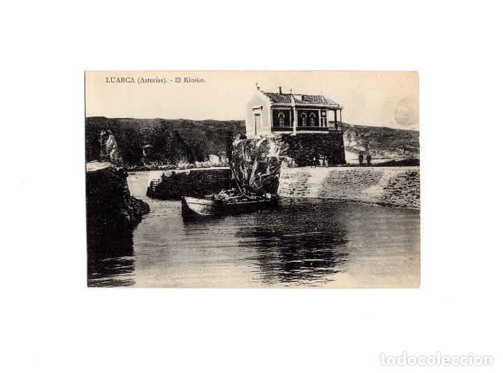 Postales: LUARCA.(ASTURIAS).-  KIOSKO. - Foto 1