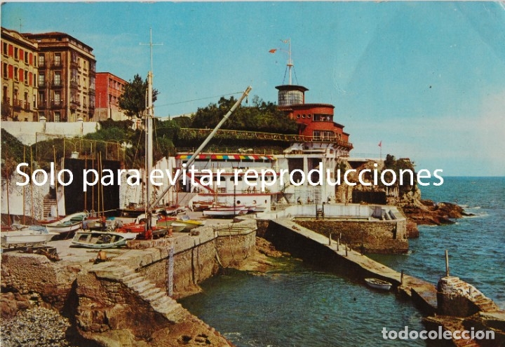 Postales: GIJON . Postal antigua - Foto 1
