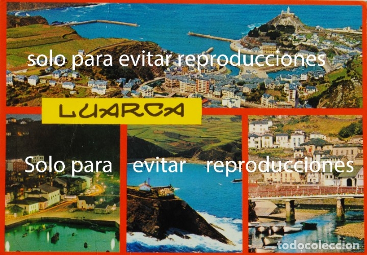 Postales: LUARCA. Postal antigua - Foto 1