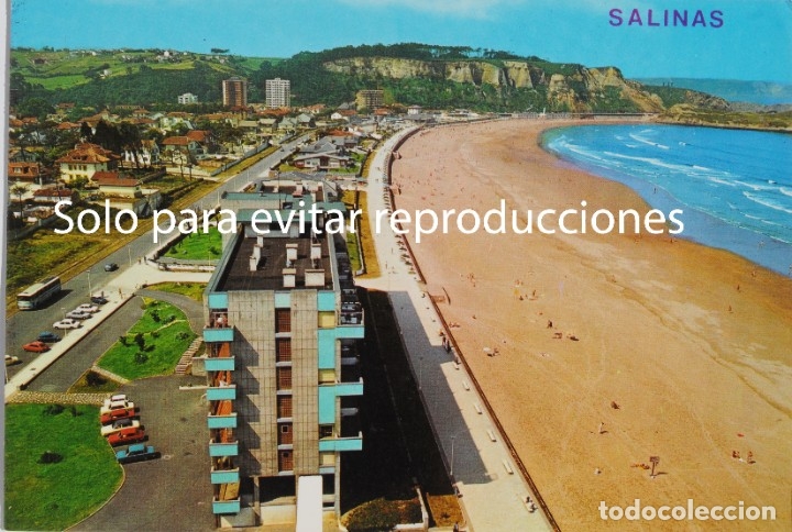 Postales: SALINAS.AVIL&Eacute;S. Postal antigua - Foto 1
