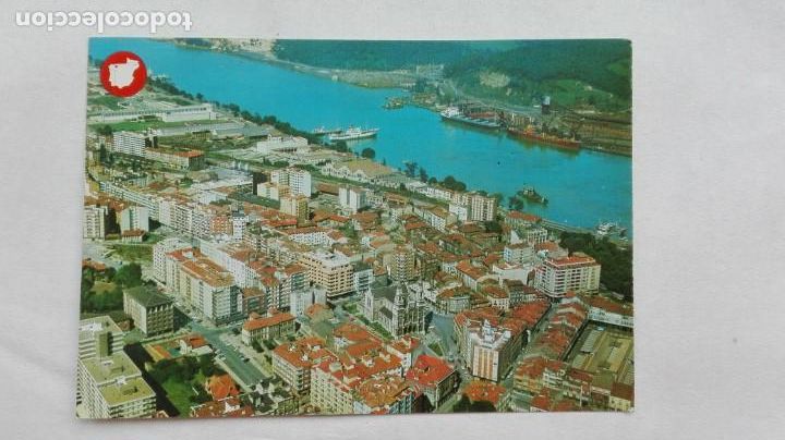 Postales: POSTAL DE AVILES . VISTA A&Eacute;REA - Foto 1