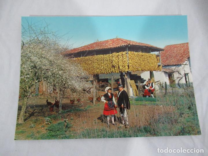 Postales: Folklore Astur - En la Quintana - S/C - Foto 1