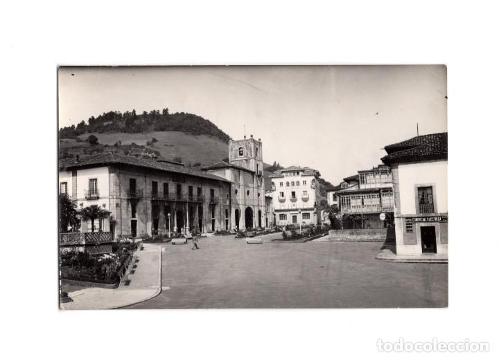 Postales: PRAVIA PARQUE Y COLEGIATA. - Foto 1