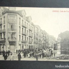 Postales: POSTAL OVIEDO. CALLE DE FRUELA. FOTOTIPIA THOMAS. . Lote 192479457