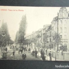 Postales: POSTAL OVIEDO. PASEO DE LOS ALAMOS. FOTOTIPIA THOMAS. . Lote 192479493