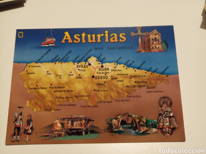 Postales: Asturias - Foto 1