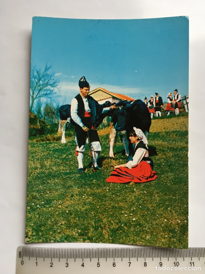Postales: POSTAL. FOLKLORE ASTUR. CORTEJANDO. EDICIONES ALARDE. - Foto 1