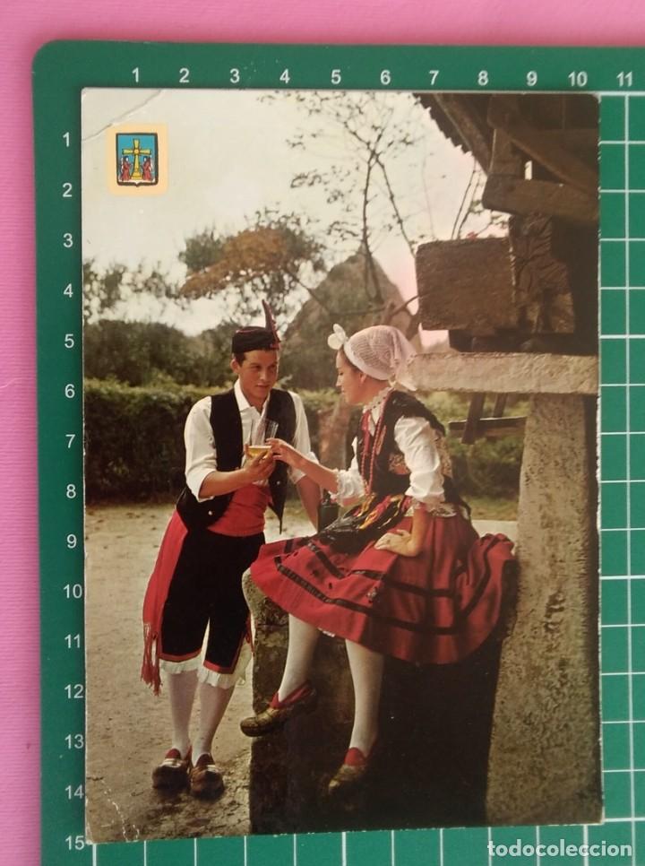 Postales: POSTAL CIRCULADA - TRAJE TIPICO - Foto 1