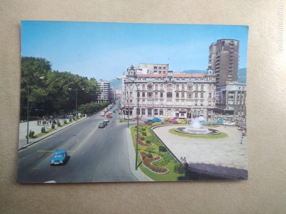 Postales: Postal oviedo, plaza del generalisimo - Foto 1